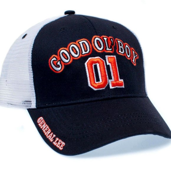 Retro Vintage Style Dukes of Hazzard TV Show 01 General Lee Truckers Hat Good Ol - Picture 5 of 7